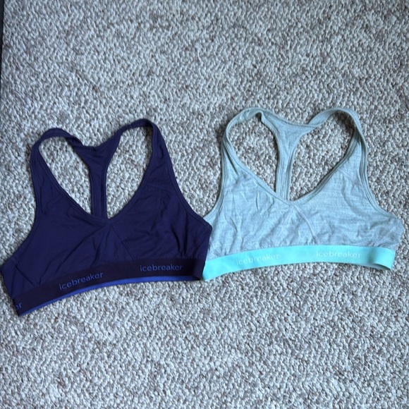 Icebreaker Merino Sprite Racerback Bra Bundle, Medium - Picture 1 of 4